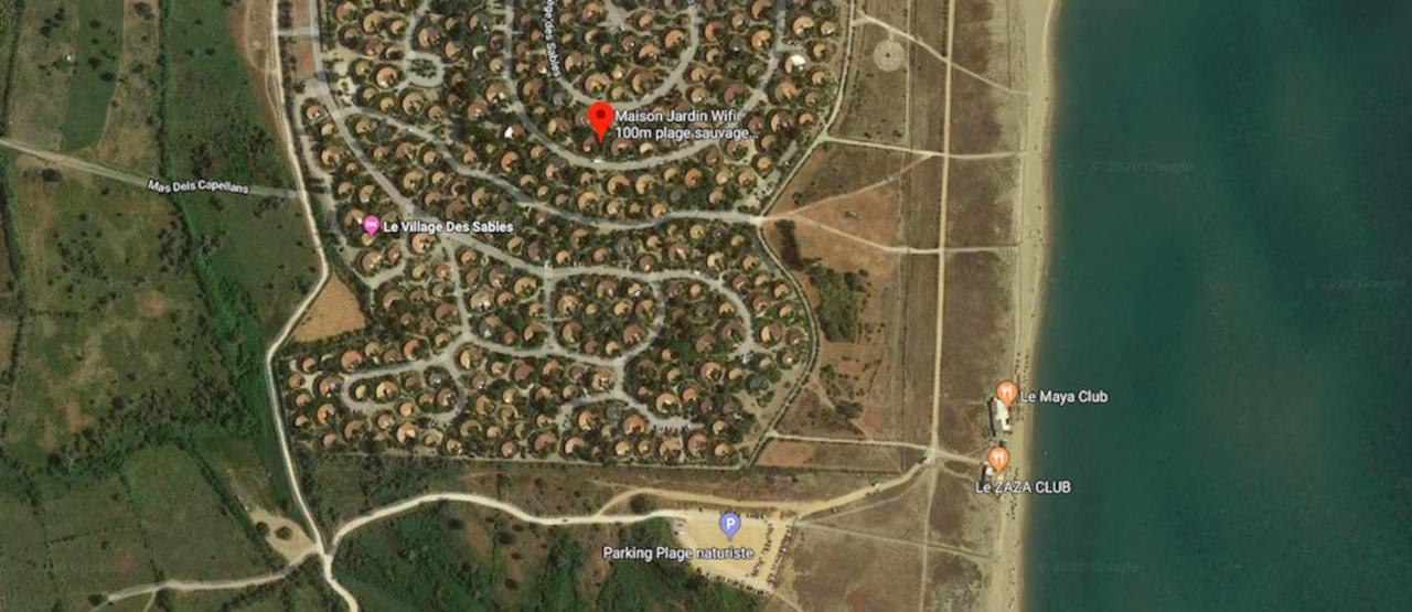 Maison Jardin Wifi - 100 m plage sauvage - 20 min Perpignan Torreilles Exterior foto